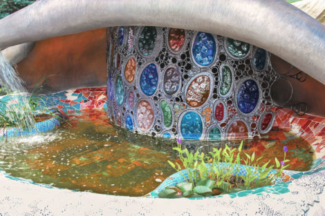 Арт-объект Морская раковина - фото 5