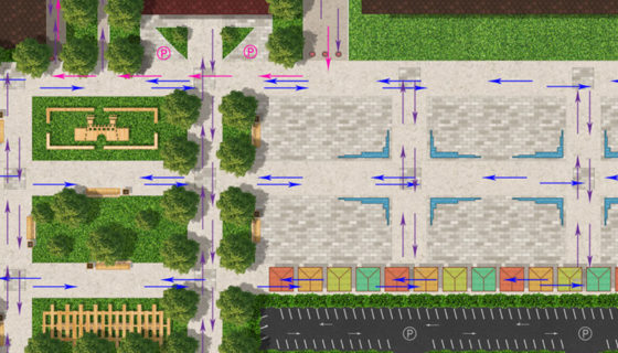 Благоустройство главной площади города