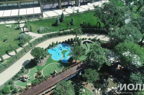 Декорации из бетона Минигольф ГРИНБОЛ - фото 1