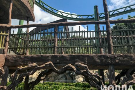 Декорации из бетона для аттракциона Лабиринт - фото 8