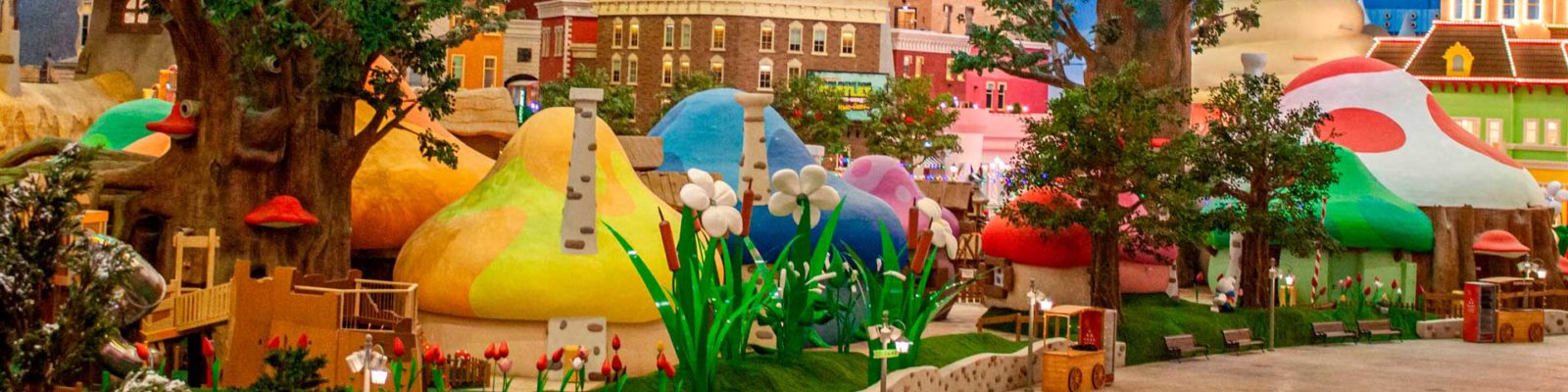 Деревня Смурфиков фото