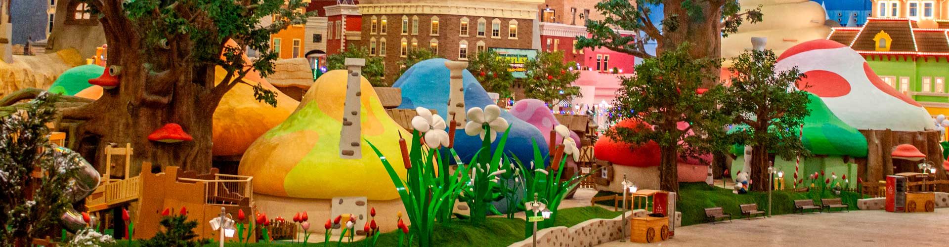 Деревня Смурфиков фото