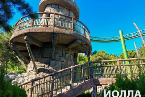 Декорации из бетона для аттракциона Лабиринт - фото 13