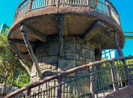 Декорации из бетона для аттракциона Лабиринт - фото 14