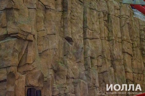 Заснеженная скала - парк остров мечты фото 4