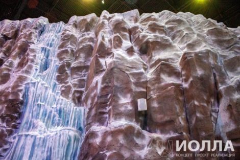 Заснеженная скала - парк остров мечты фото 10