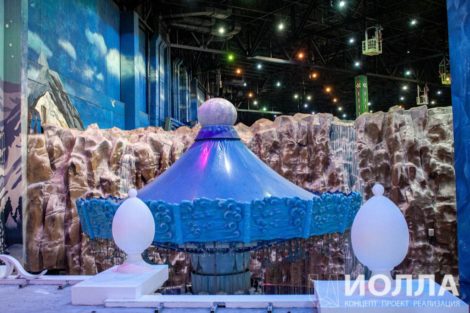 Заснеженная скала - парк остров мечты фото 19