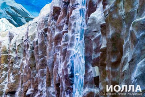 Заснеженная скала - парк остров мечты фото 27