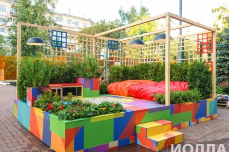 Малый выставочный сад Лоскутное одеяло - фото 1