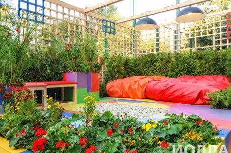 Малый выставочный сад Лоскутное одеяло - фото 3