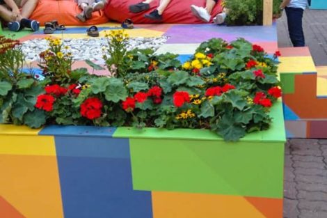 Малый выставочный сад Лоскутное одеяло - фото 6