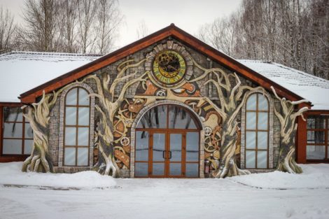 Наружная отделка фасада ресторана - фото 2