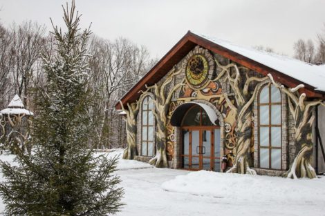 Наружная отделка фасада ресторана - фото 4