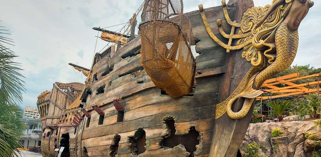 пиратский галеон полундра