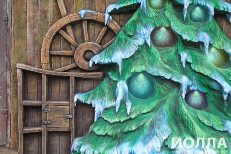 Отделка фасада фабрики Деда Мороза - фото 4