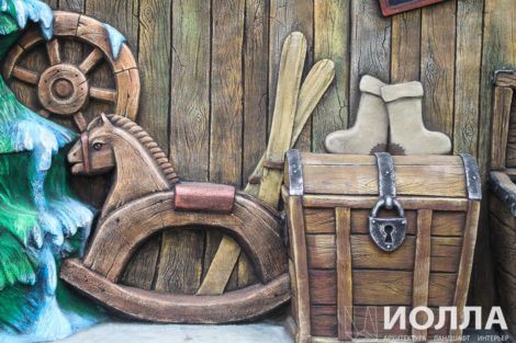 Отделка фасада фабрики Деда Мороза - фото 7