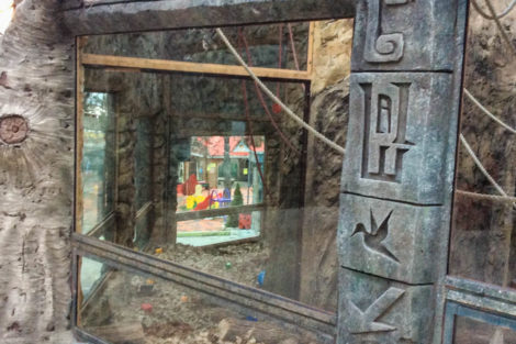 Зимний вольер для обезьян - фото 1