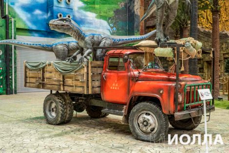 Селфи-зона Грузовик археологов - фото 1