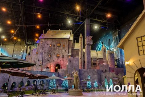 роспись фасада отеля трансильвания - фото 7