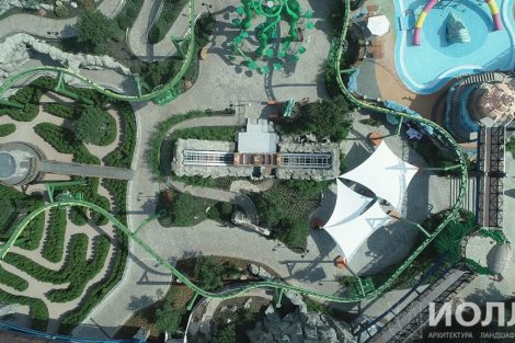 Вид на проект сверху