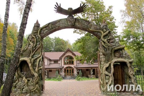 Арка с совой